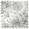 Floral Outlines, Ivory Cream - Roller Blind